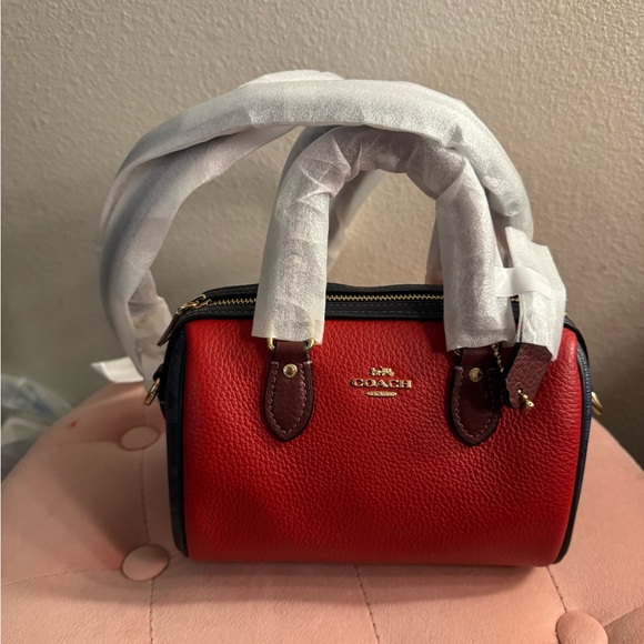 Coach Handbags - NWT Mini Rowan Coach Varsity